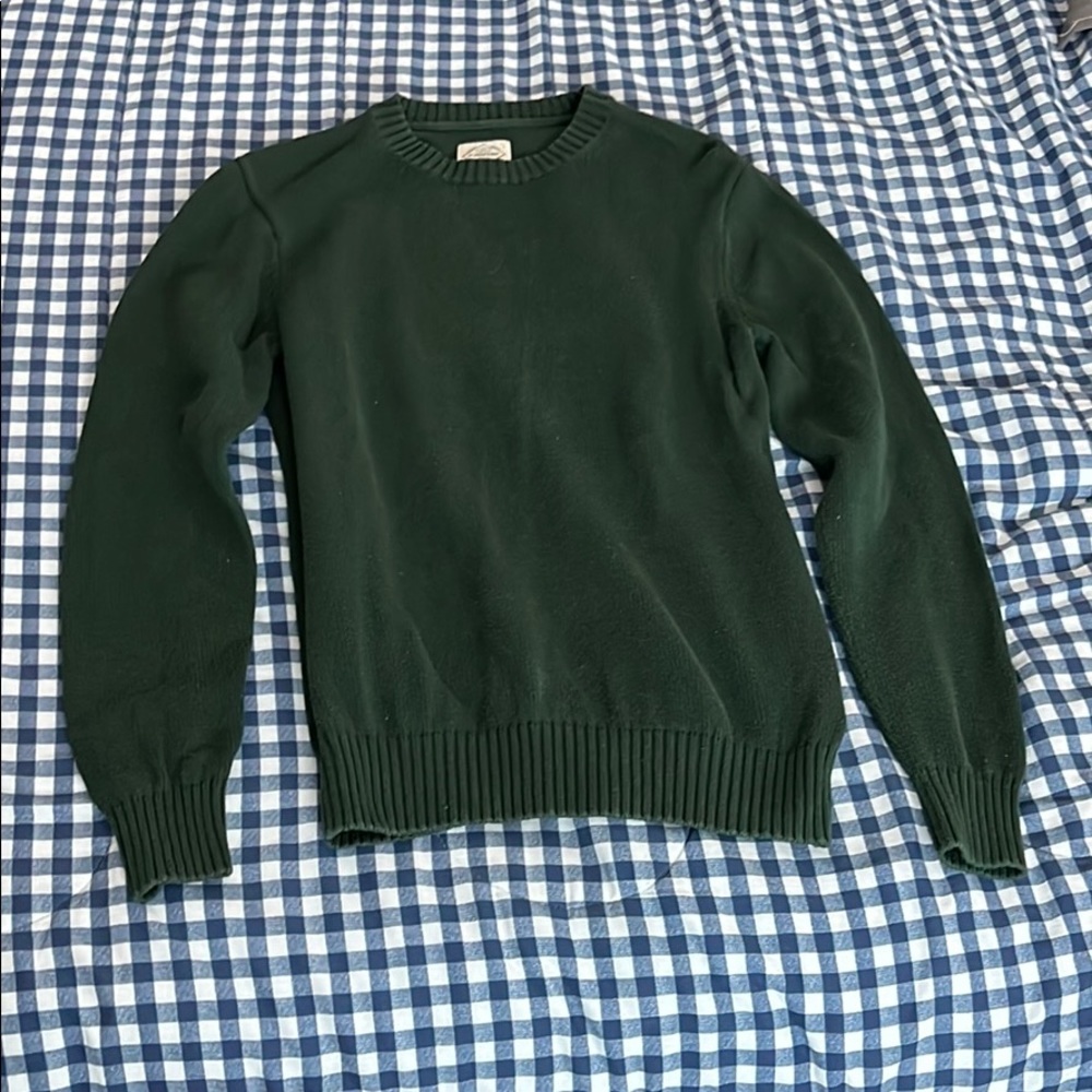 Green Long Sleeve Sweatshirt